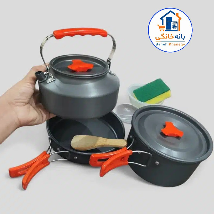 ست ظروف آلومینیومی ۳ الی ۴ نفره مدل TZ301